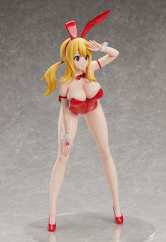 PREORDINE ESAURITO Fairy Tail PVC Statue 1/4 Lucy Heartfilia: Bare Leg Bunny Ver. 41 cm