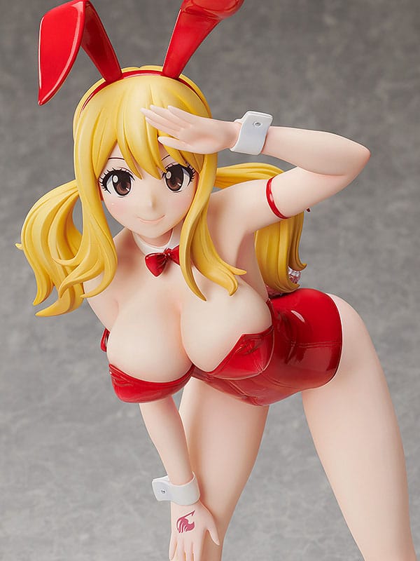PREORDINE ESAURITO Fairy Tail PVC Statue 1/4 Lucy Heartfilia: Bare Leg Bunny Ver. 41 cm