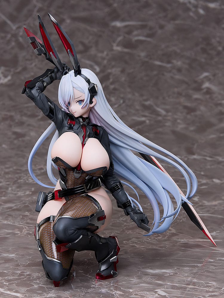 VORBESTELLUNG+ 06/2026 Original Charakter PVC Statue 1/6 Samurai Bunny Botan Design von saitom 23 cm