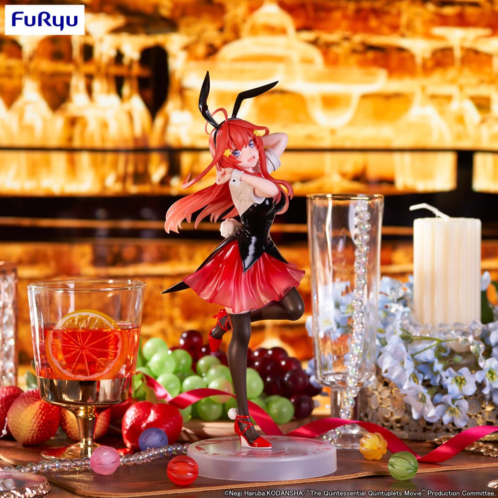 IN STOCK The Quintessential Quintuplets Trio-Try-iT PVC Statue Itsuki Nakano Bunnies Ver. 23 cm.