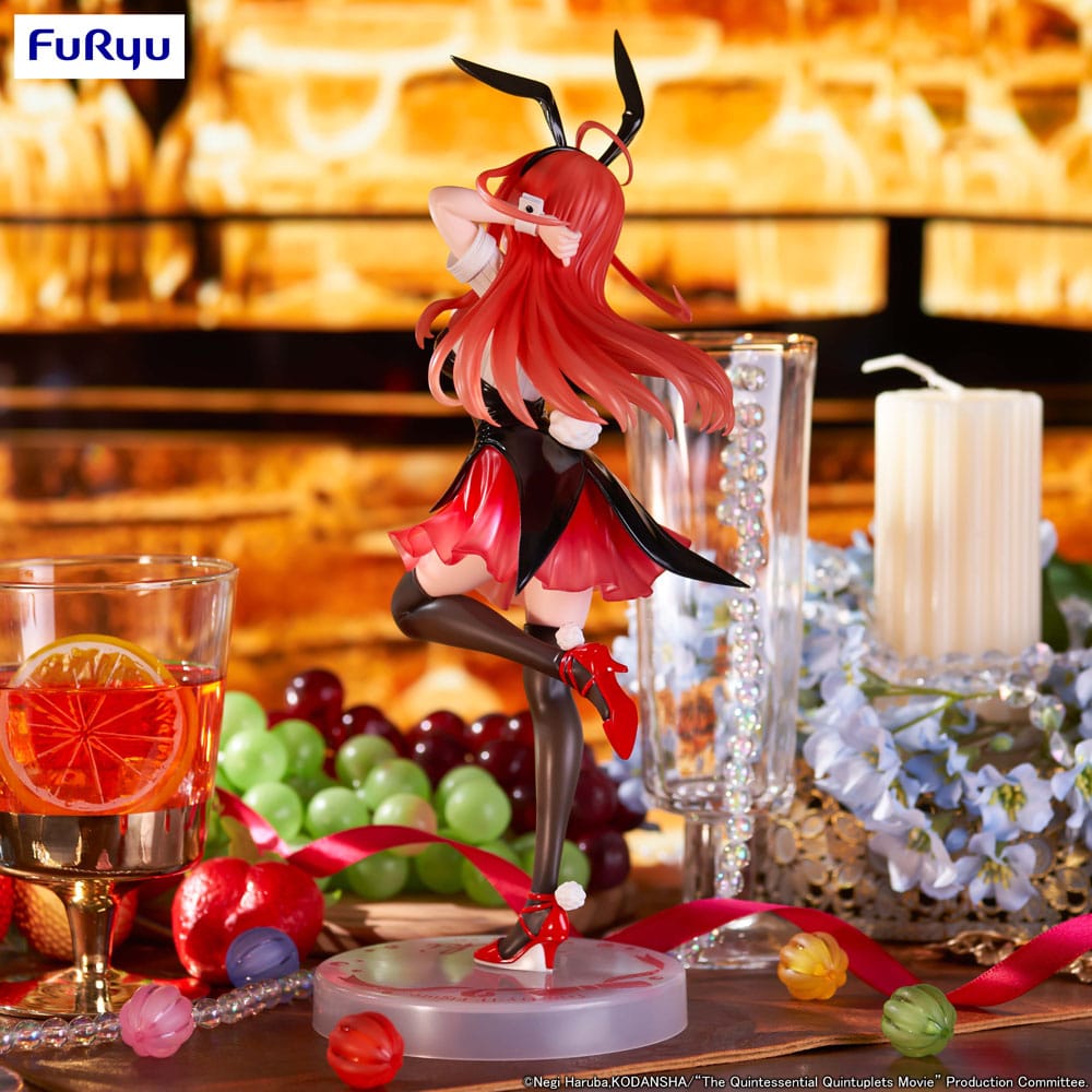 IN STOCK The Quintessential Quintuplets Trio-Try-iT PVC Statue Itsuki Nakano Bunnies Ver. 23 cm.