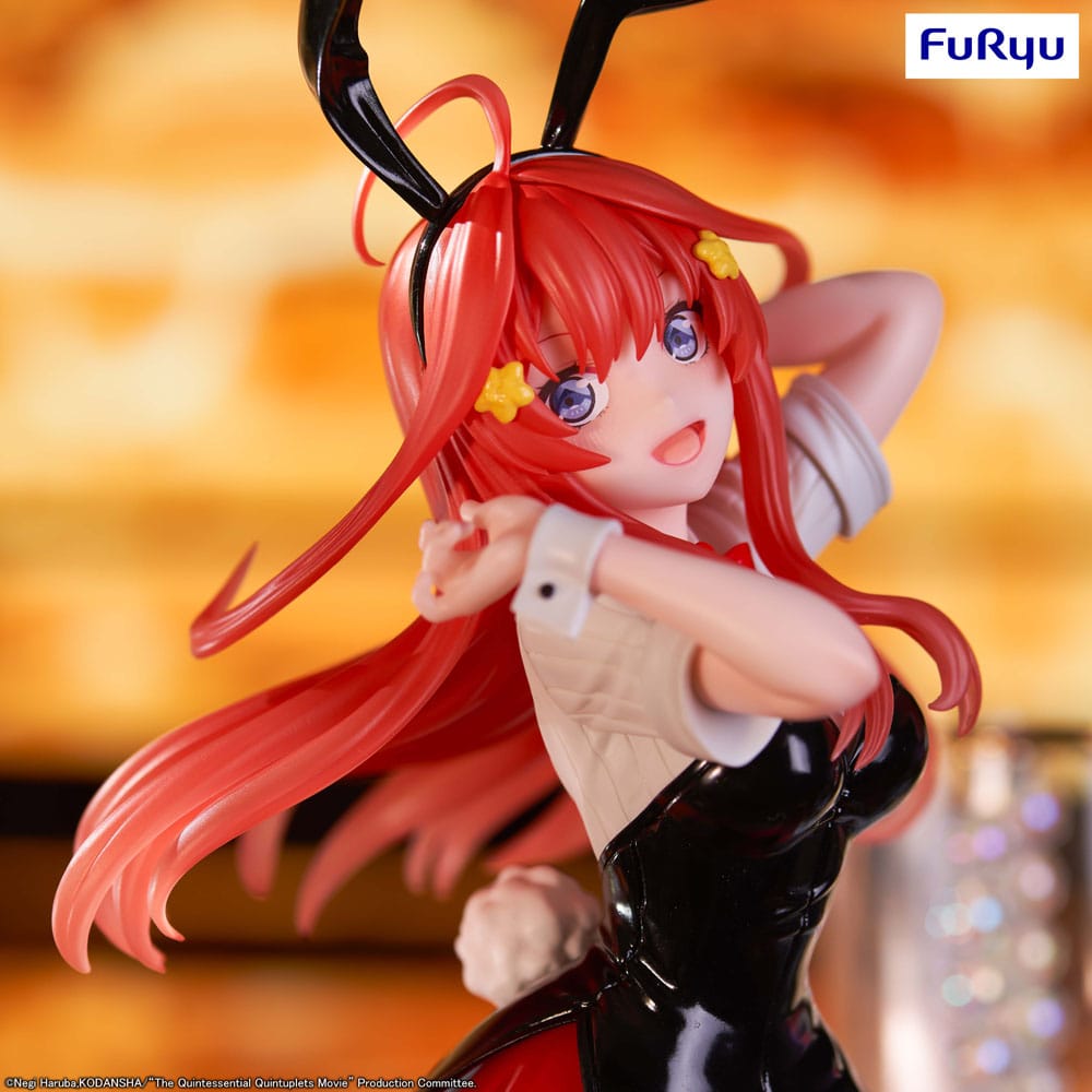 IN STOCK The Quintessential Quintuplets Trio-Try-iT PVC Statue Itsuki Nakano Bunnies Ver. 23 cm.