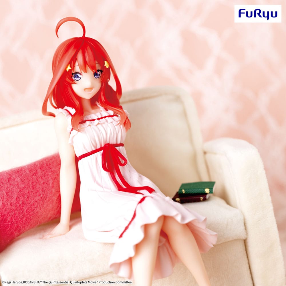 PREORDINE ESAURITO The Quintessential Quintuplets Movie Noodle Stopper PVC Statue Itsuki Nakano Loungewear Ver. 16 cm