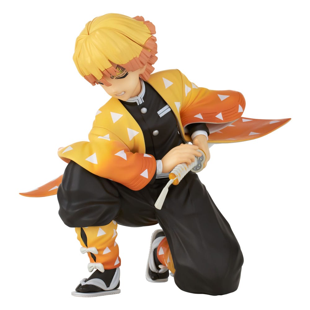 SU ORDINAZIONE Demon Slayer: Kimetsu no Yaiba Noodle Stopper PVC Statue Zenitsu Agatsuma 10 cm