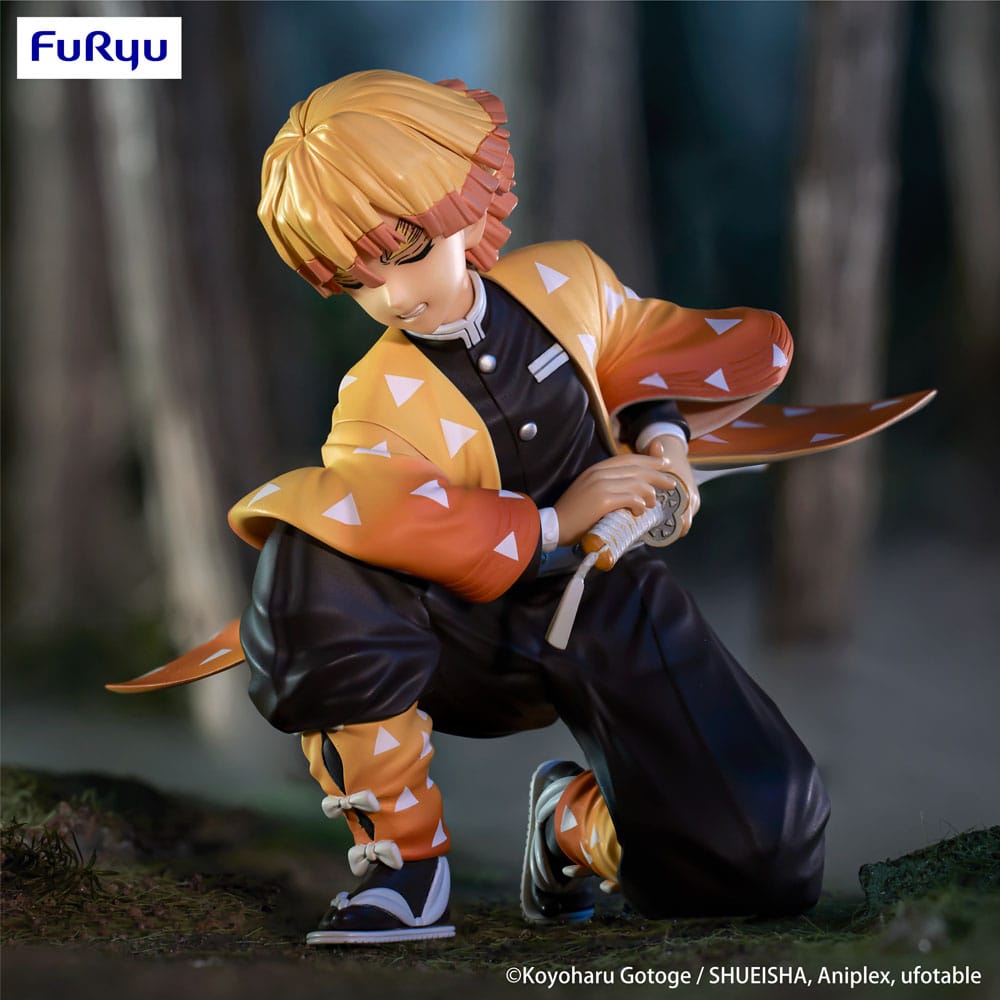 PREORDINE+ 10/2025 Demon Slayer: Kimetsu no Yaiba Noodle Stopper PVC Statue Zenitsu Agatsuma 10 cm