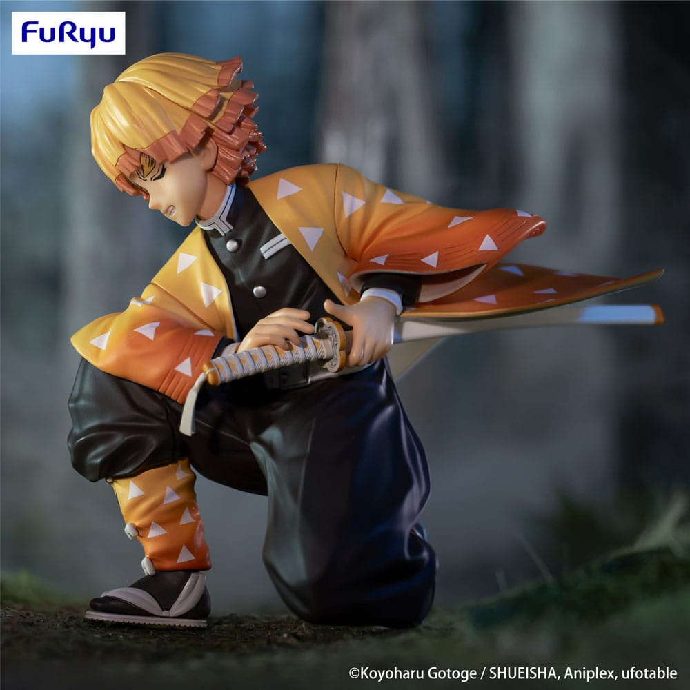 PREORDINE+ 10/2025 Demon Slayer: Kimetsu no Yaiba Noodle Stopper PVC Statue Zenitsu Agatsuma 10 cm