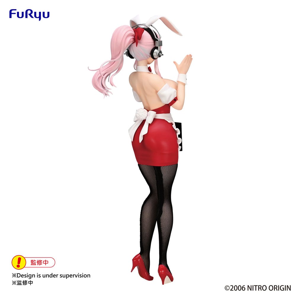 PREORDINE ESAURITO Super Sonico BiCute Bunnies PVC Statue Super Sonico Waitress Ver. 28 cm (H)