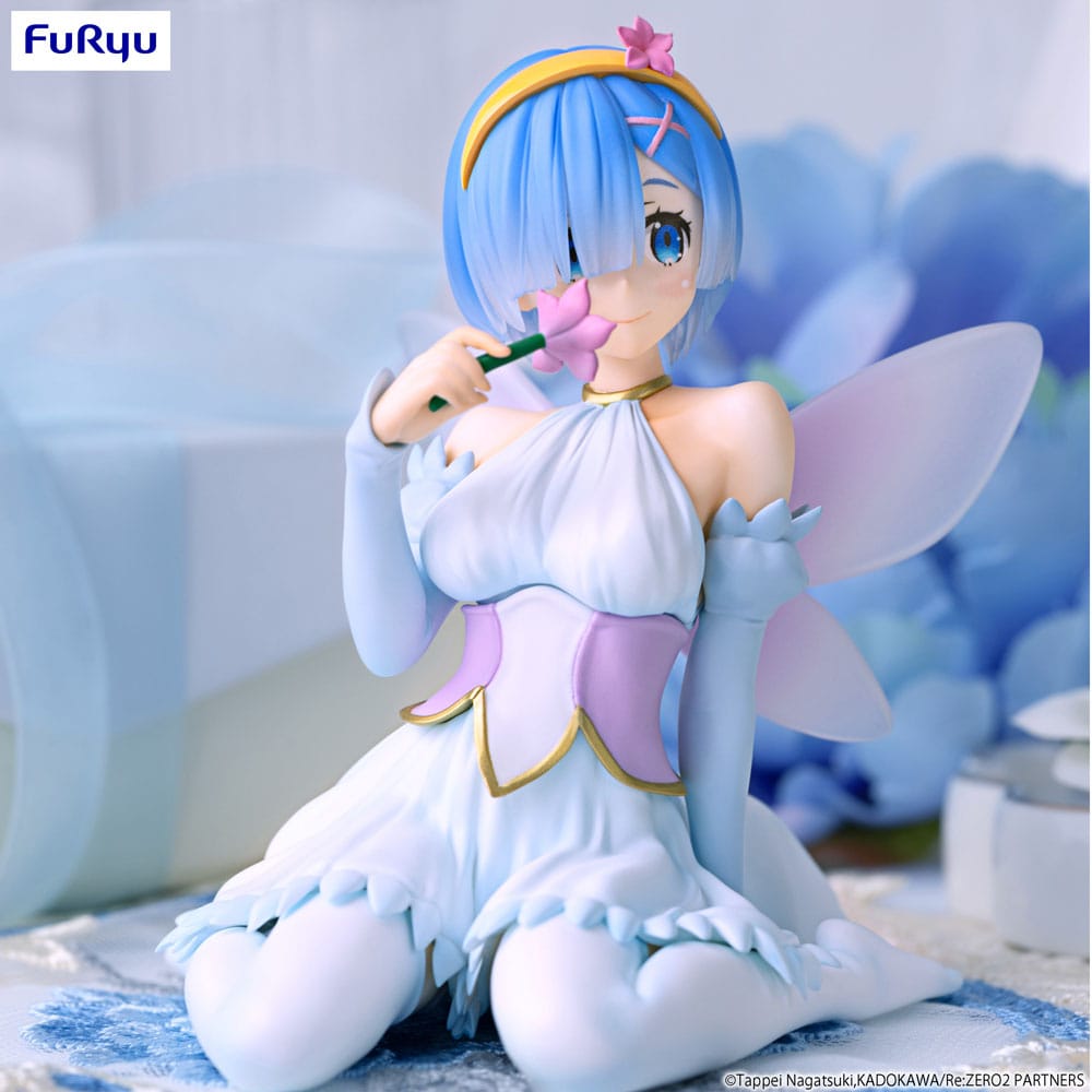 PREORDINE ESAURITO Re:Zero Starting Life in Another World Noodle Stopper PVC Statue Rem Flower Fairy 9 cm (H)