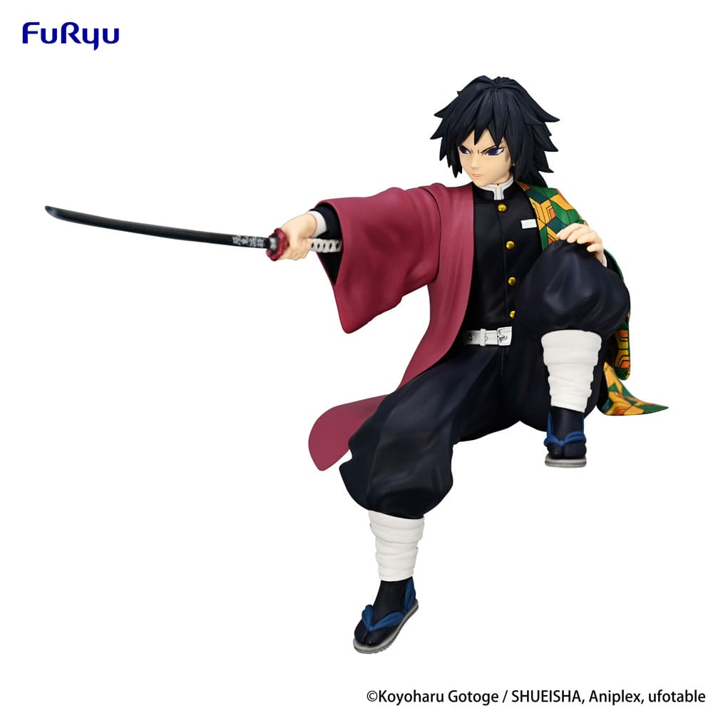PREORDINE ESAURITO Demon Slayer: Kimetsu no Yaiba Noodle Stopper PVC Statue Tomioka Giyu 14 cm (H)