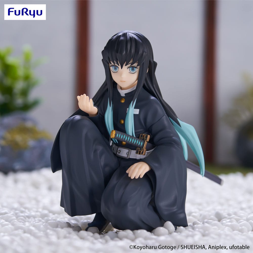 PREORDINE ESAURITO Demon Slayer: Kimetsu no Yaiba Noodle Stopper PVC Statue Tokito Muichiro 9 cm (H)