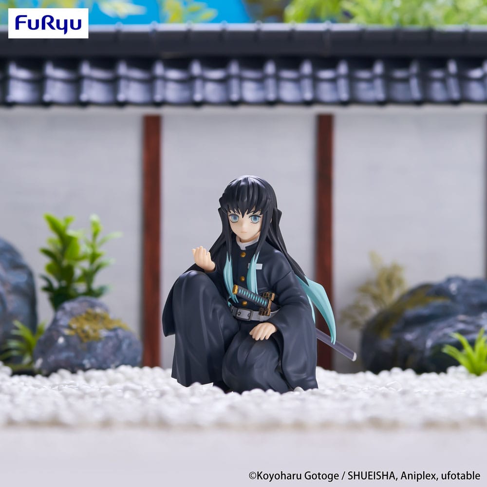 PREORDINE ESAURITO Demon Slayer: Kimetsu no Yaiba Noodle Stopper PVC Statue Tokito Muichiro 9 cm (H)