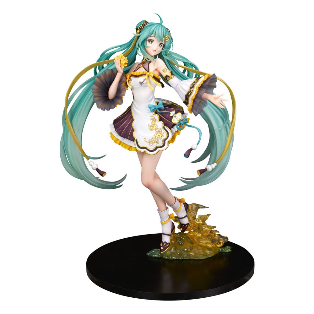 SU ORDINAZIONE Hatsune Miku F:NEX PVC Statue 1/7 Hatsune Miku Mid-Autumn Festival Ver. 27 cm