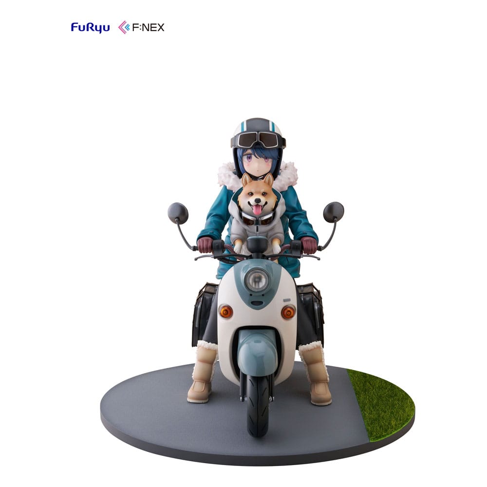 MADE TO ORDER Laid Back Camp F:NEX PVC Statue 1/7 Rin Shima 20 cm