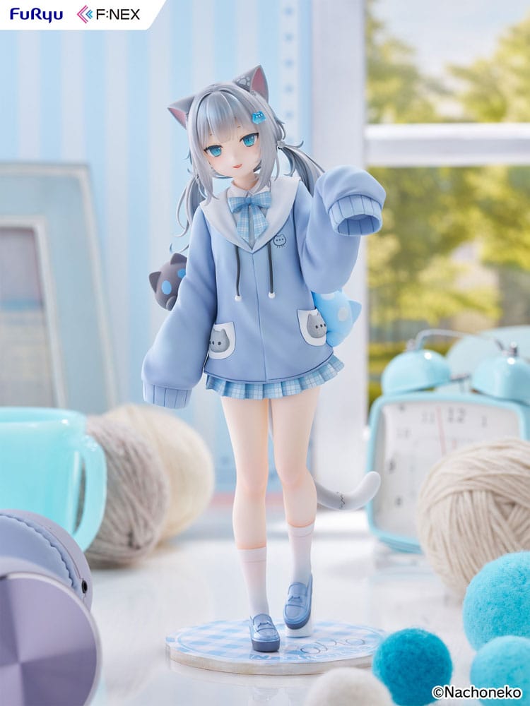 PREORDINE CHIUSO 06/2026 Virtual YouTuber F:NEX PVC Statue 1/7 Nachoneko 24 cm  (PREORDINE NON CANCELLABILE)