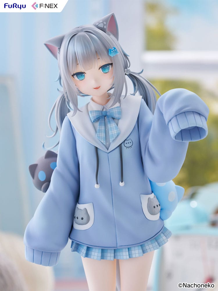 PREORDINE CHIUSO 06/2026 Virtual YouTuber F:NEX PVC Statue 1/7 Nachoneko 24 cm  (PREORDINE NON CANCELLABILE)