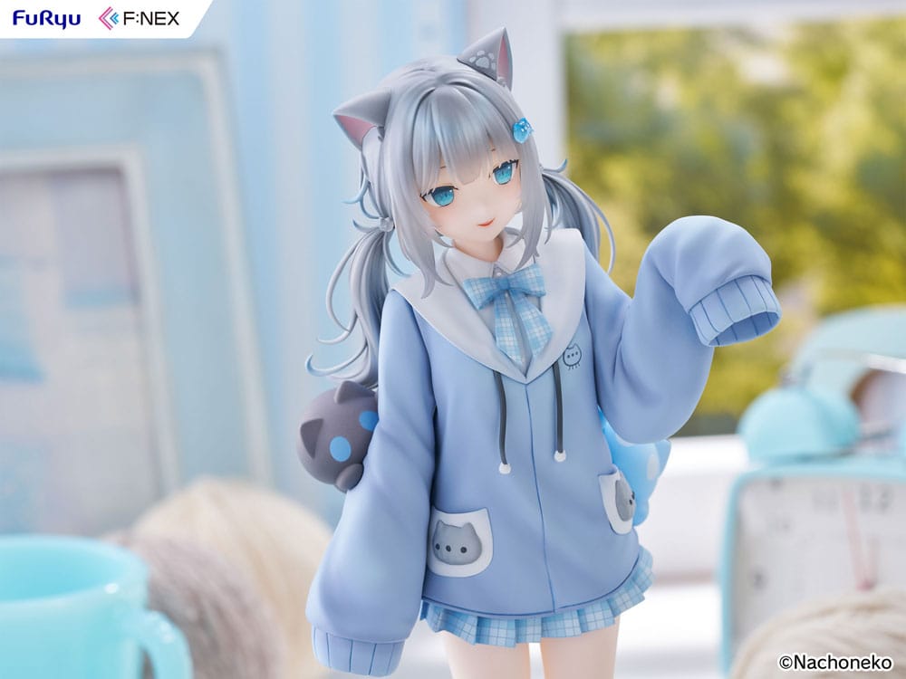 PREORDINE CHIUSO 06/2026 Virtual YouTuber F:NEX PVC Statue 1/7 Nachoneko 24 cm  (PREORDINE NON CANCELLABILE)