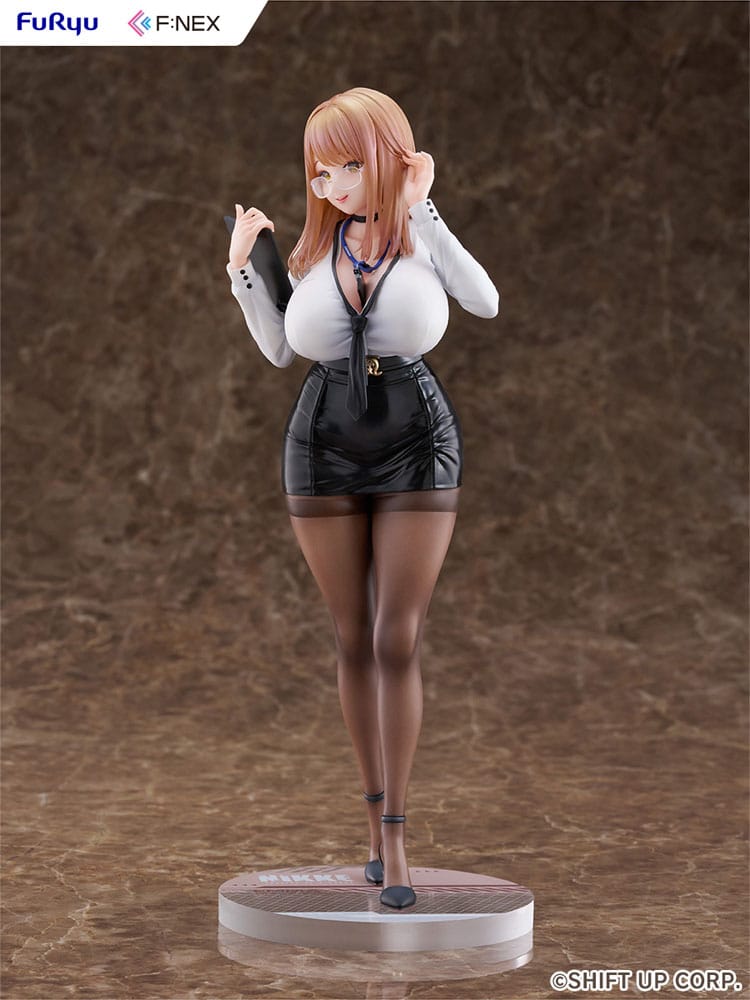 PREORDINE+ 11/2026 (NON CANCELLABILE) Goddess of Victory: Nikke F:Nex PVC Statue 1/7 Emma Office Therapy 25 cm