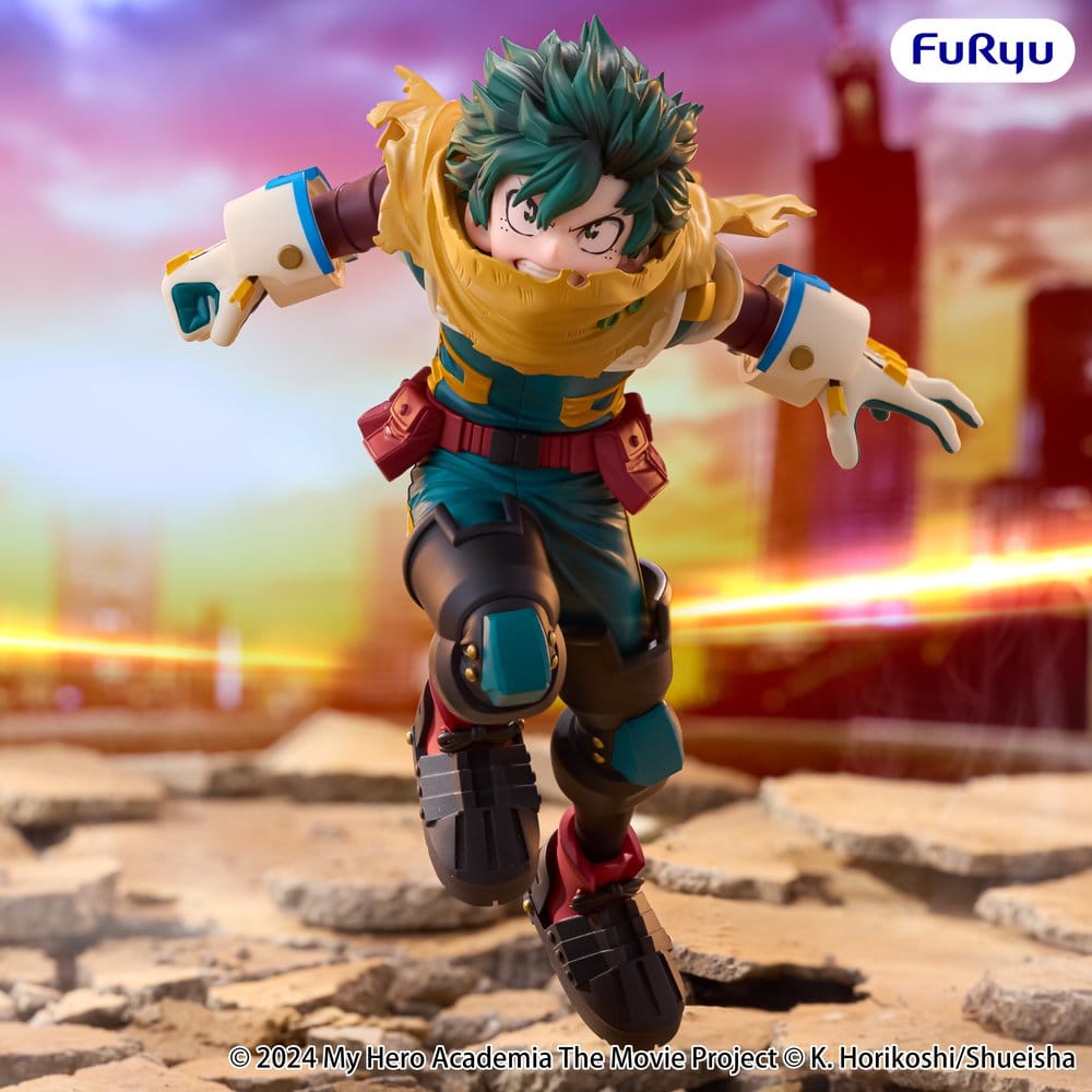 PREORDINE+ 04/2027 My Hero Academia: You're Next Muchute Figure PVC Figure Izuku Midoriya 16 cm