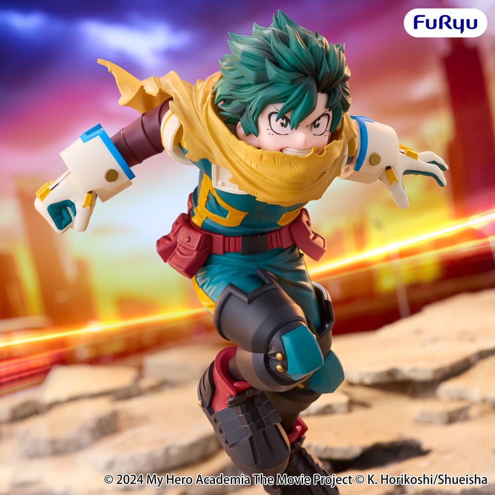 PREORDINE+ 04/2027 My Hero Academia: You're Next Muchute Figure PVC Figure Izuku Midoriya 16 cm