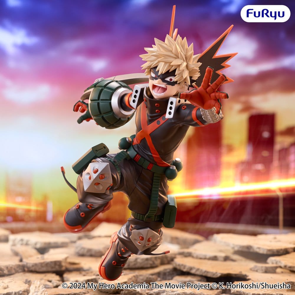 PREORDINE+ 05/2027 My Hero Academia: You're Next Muchute PVC Figure Katsuki Bakugo 25 cm