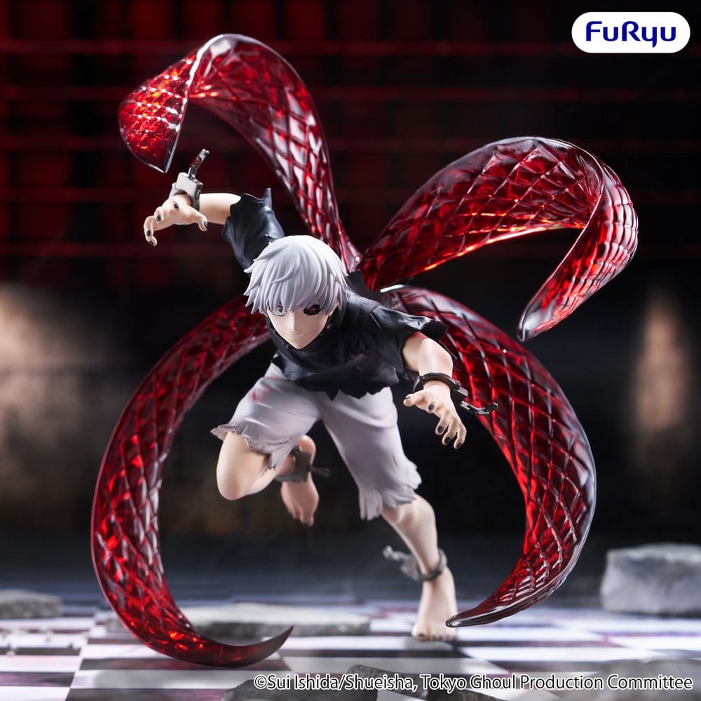PREORDINE+ 05/2027 Tokyo Ghoul Muchute PVC Figure Ken Kaneki 17 cm