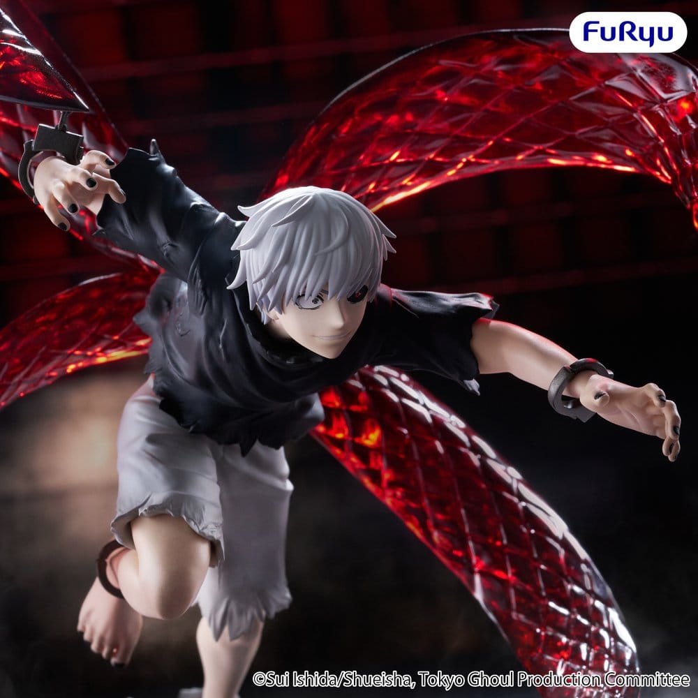 PREORDINE+ 05/2027 Tokyo Ghoul Muchute PVC Figure Ken Kaneki 17 cm