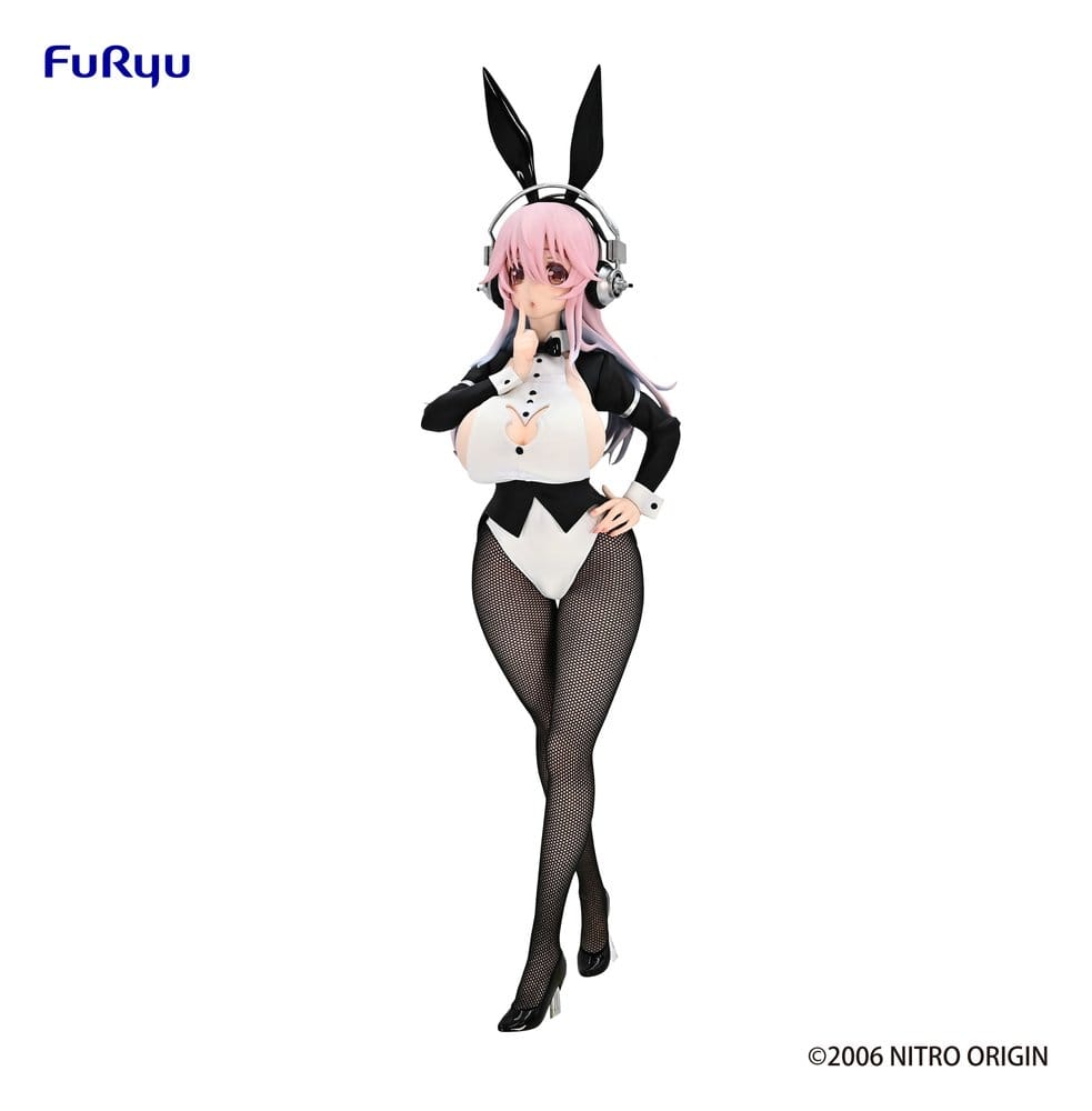 PREORDINE+ 06/2027 Super Sonico BiCute Bunnies PVC Figure Newly Drawn Costume Tailcoat Ver. 30 cm