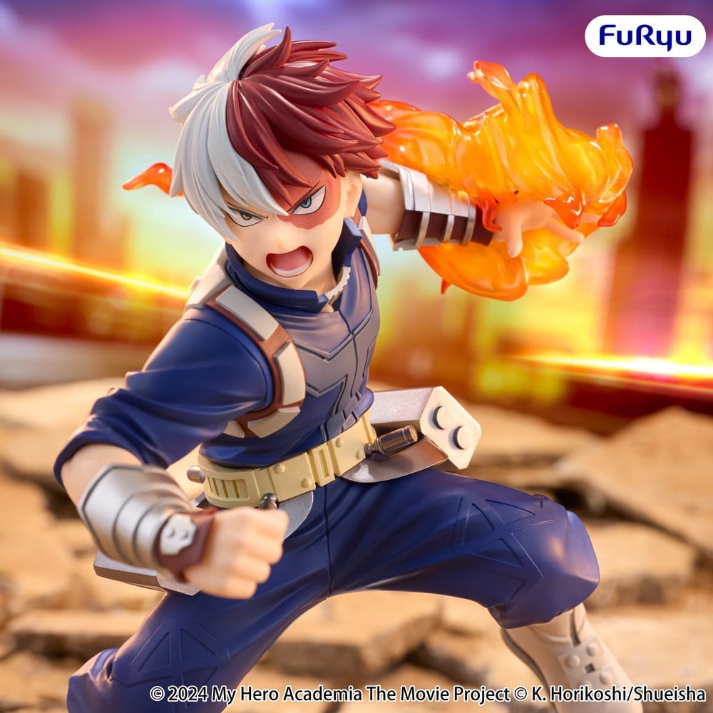 PREORDINE+ 06/2027 My Hero Academia: You're Next PVC Figure Muchute Shoto Todoroki 17 cm