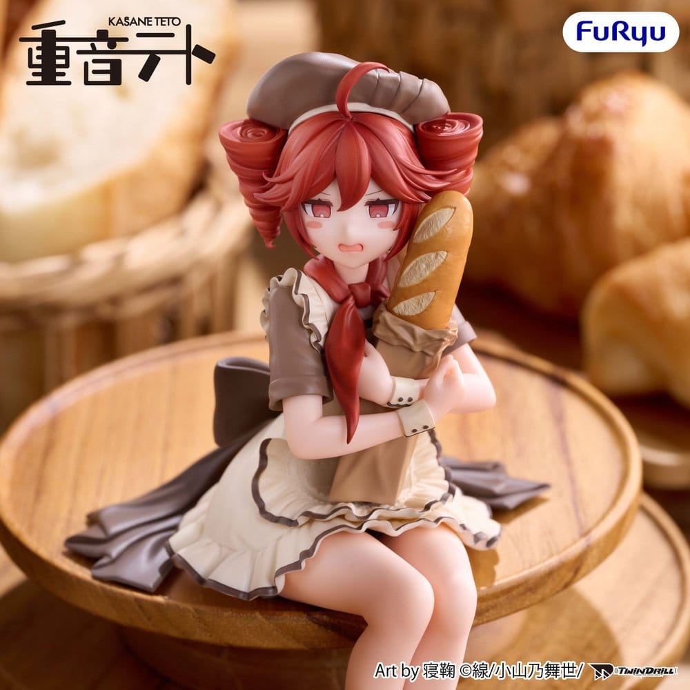 PREORDINE+ 06/2027 UTAU Noodle Stopper PVC Figure Kasane Teto Baguette Ver. 14 cm