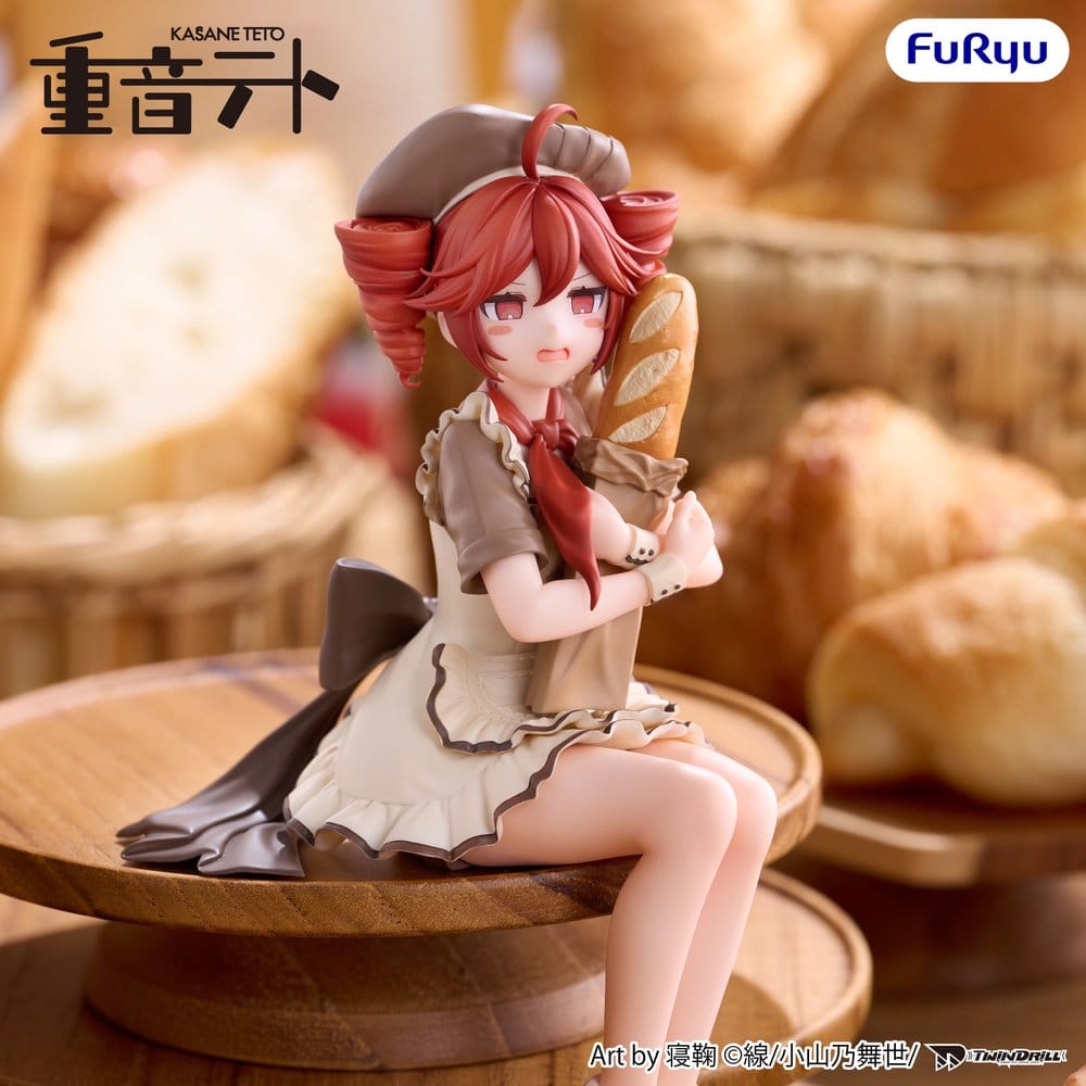 PREORDINE+ 06/2027 UTAU Noodle Stopper PVC Figure Kasane Teto Baguette Ver. 14 cm