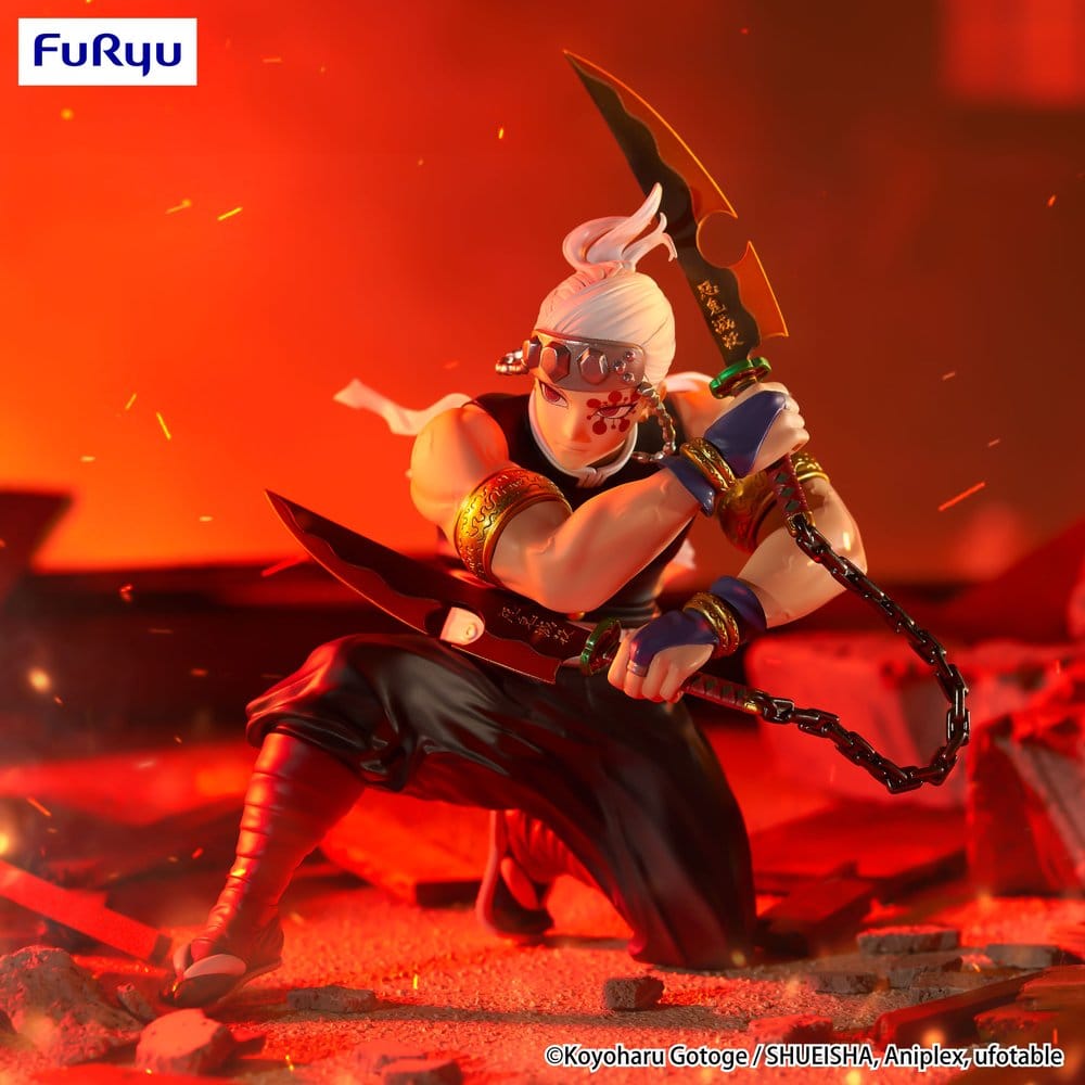 PREORDINE+ 06/2027 Demon Slayer: Kimetsu no Yaiba Noodle Stopper PVC Figure Uzui Tengen 15 cm
