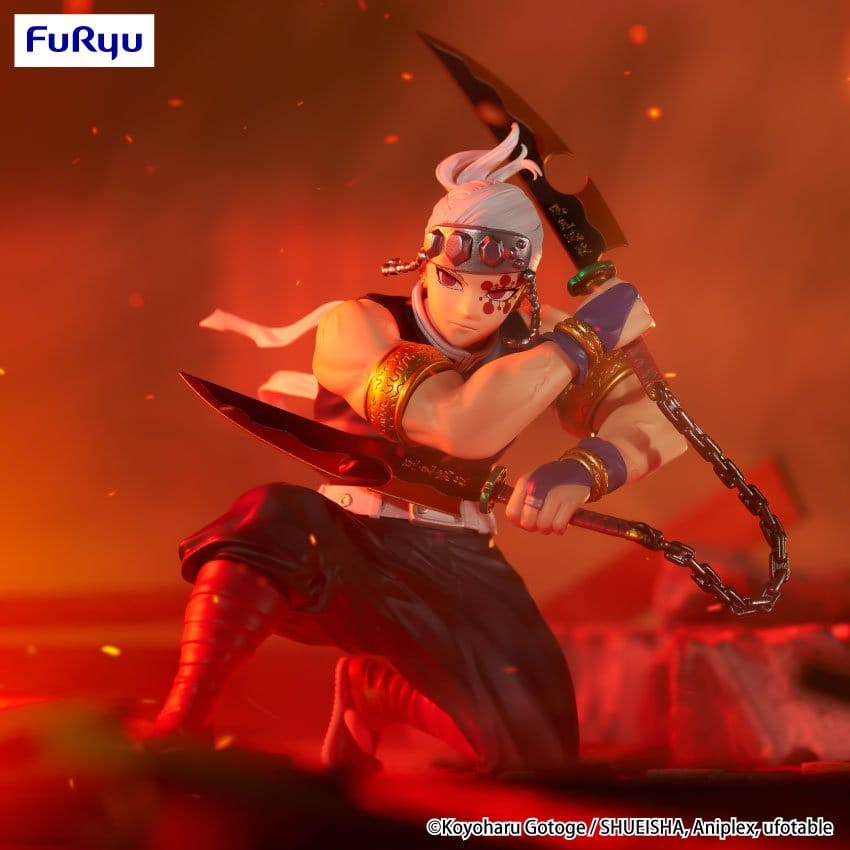 PREORDINE+ 06/2027 Demon Slayer: Kimetsu no Yaiba Noodle Stopper PVC Figure Uzui Tengen 15 cm