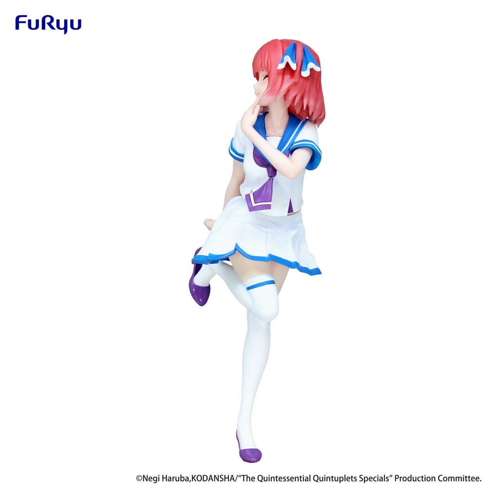PREORDINE ESAURITO The Quintessential Quintuplets Trio-Try-iT Figure Nakano Nino Marine Look Ver. 21 cm (H)