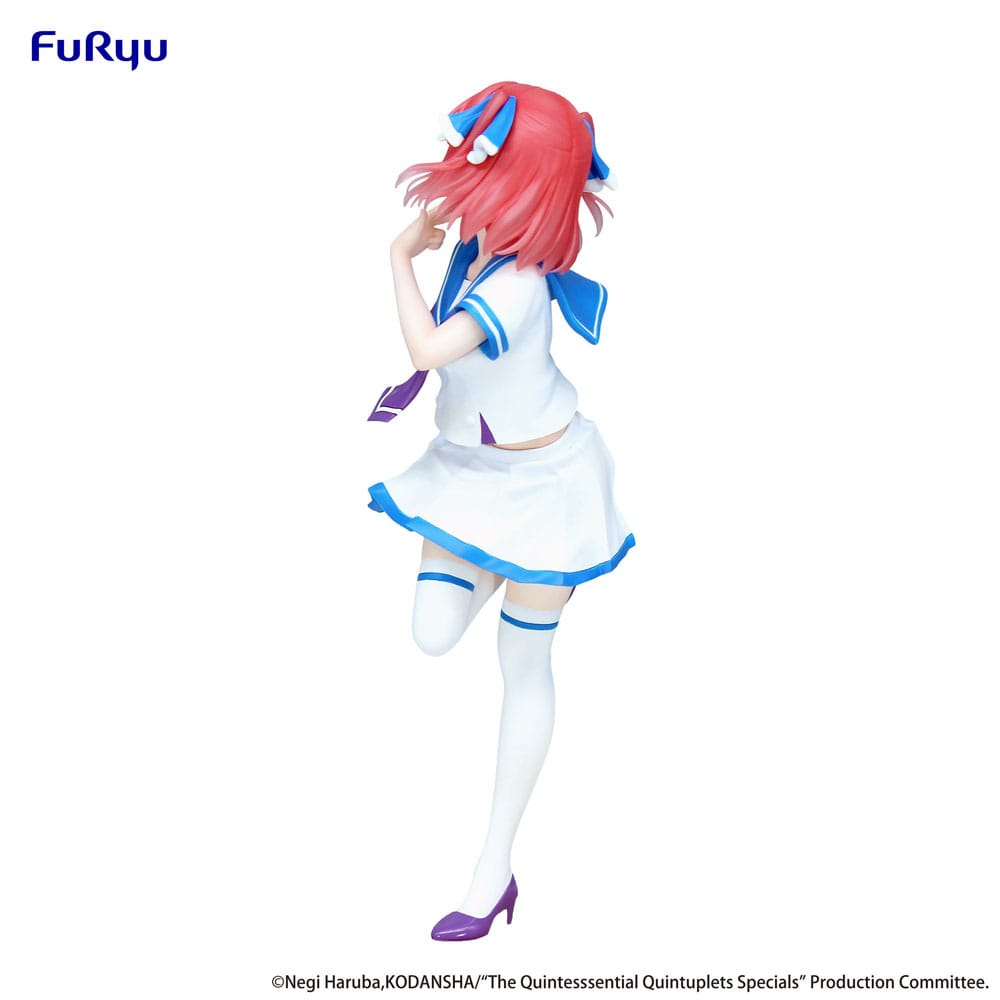PREORDINE ESAURITO The Quintessential Quintuplets Trio-Try-iT Figure Nakano Nino Marine Look Ver. 21 cm (H)