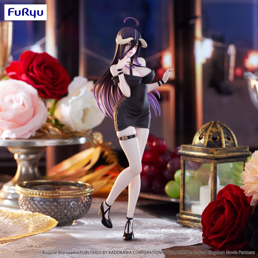 IN STOCK Overlord Trio-Try-iT PVC Statue Albedo Mini Dress Ver. 21 cm