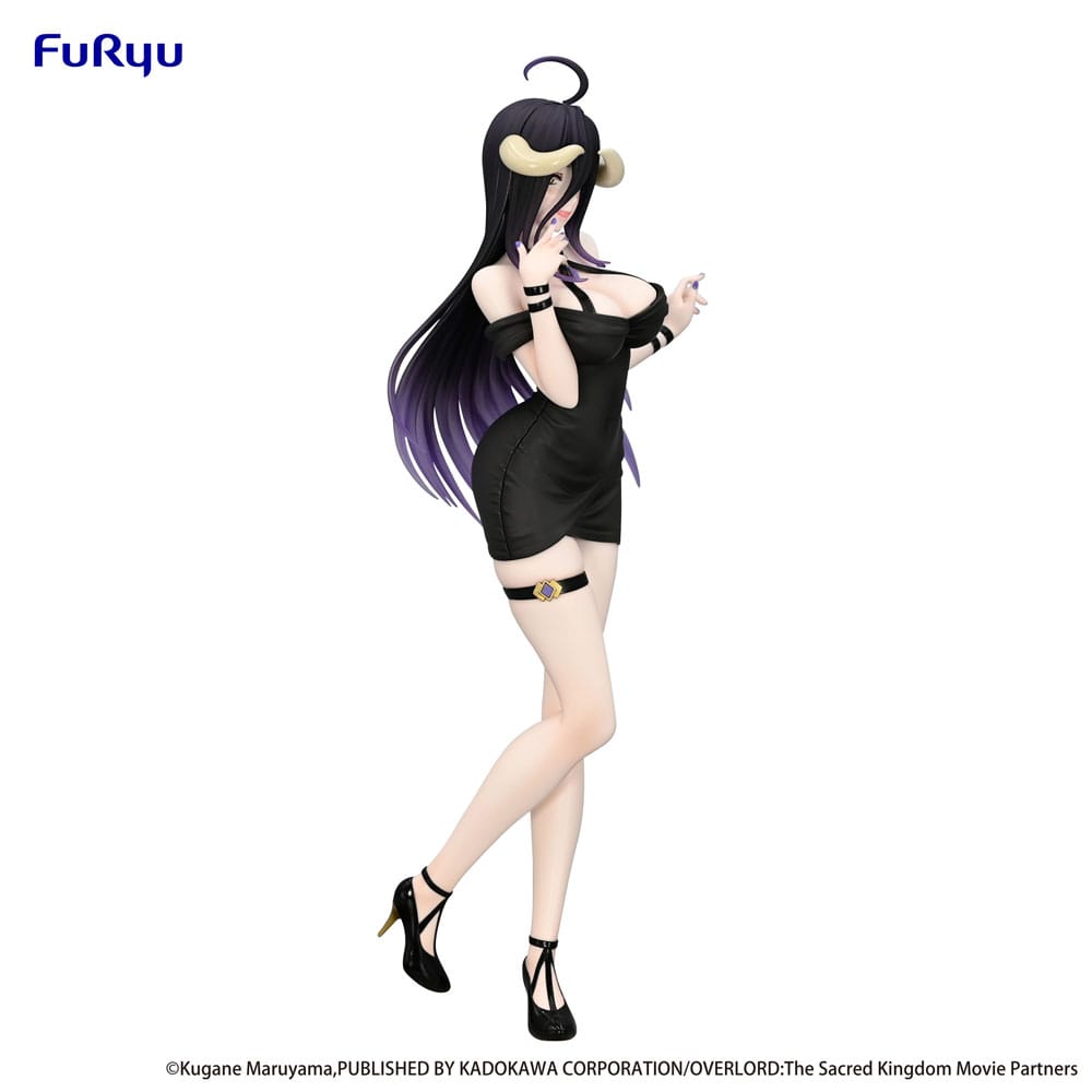 IN STOCK Overlord Trio-Try-iT PVC Statue Albedo Mini Dress Ver. 21 cm
