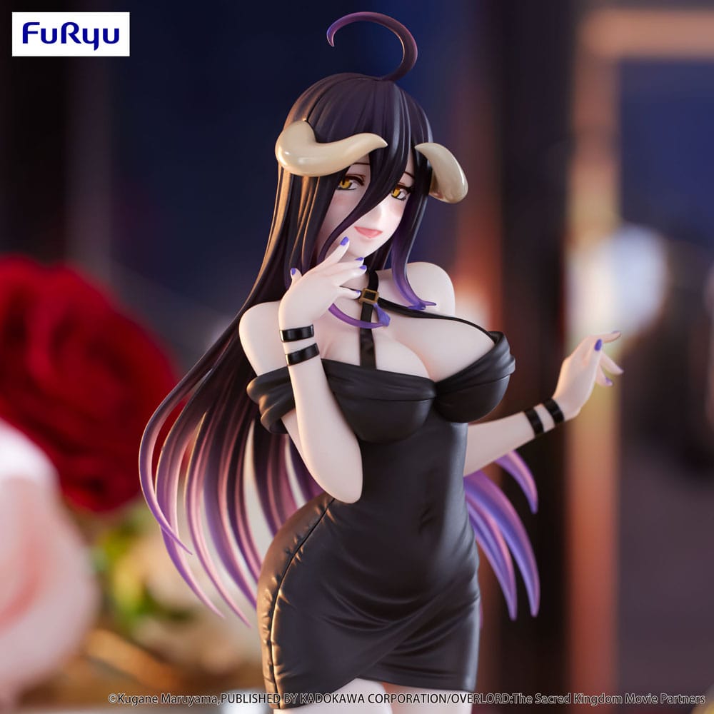 IN STOCK Overlord Trio-Try-iT PVC Statue Albedo Mini Dress Ver. 21 cm