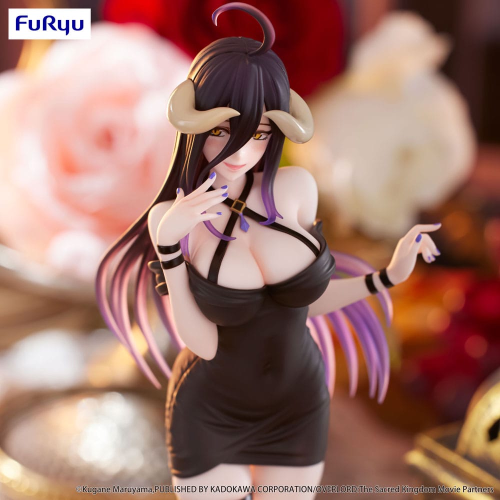 IN STOCK Overlord Trio-Try-iT PVC Statue Albedo Mini Dress Ver. 21 cm
