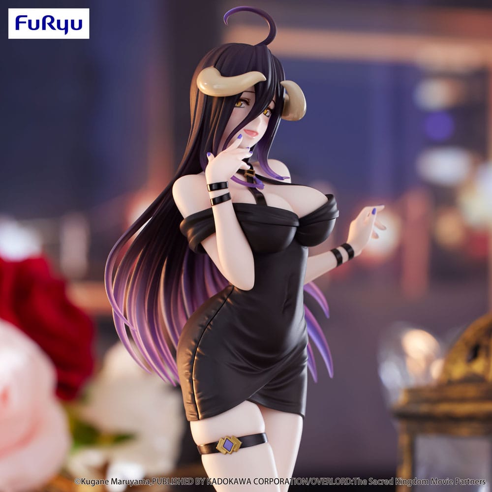 IN STOCK Overlord Trio-Try-iT PVC Statue Albedo Mini Dress Ver. 21 cm