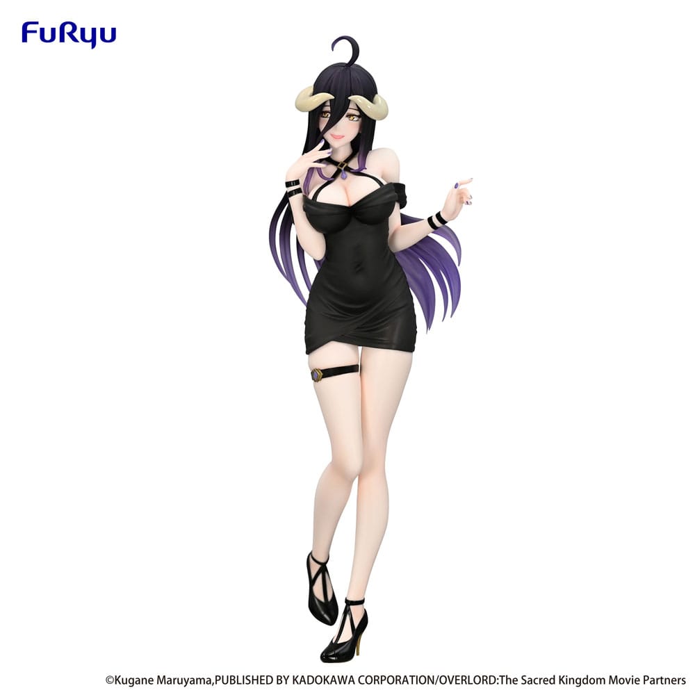 IN STOCK Overlord Trio-Try-iT PVC Statue Albedo Mini Dress Ver. 21 cm