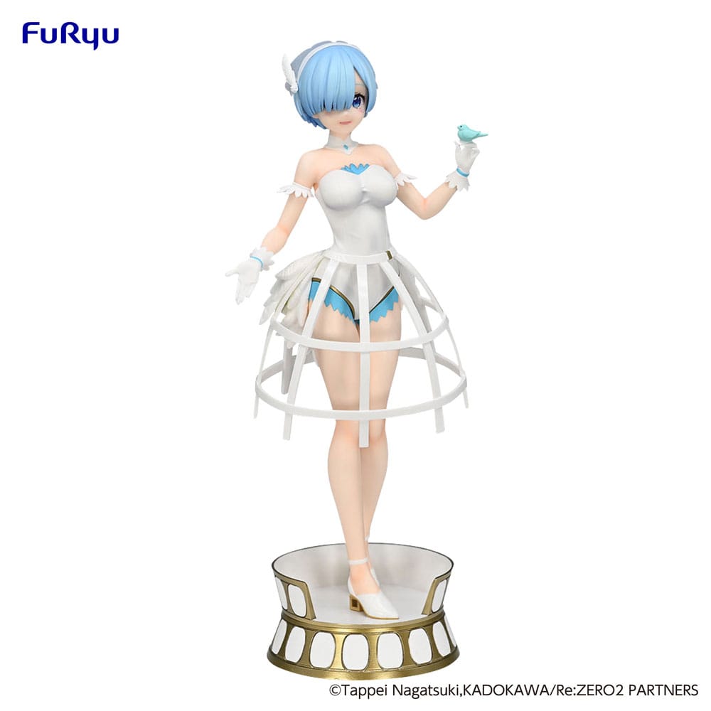 MADE TO ORDER Re: Zero Exceed Creative PVC Statue Rem Cage Dress 22 cm