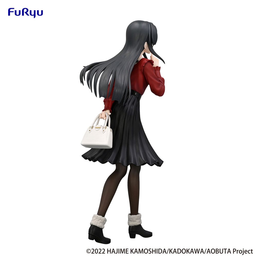 IN STOCK Rascal Does Not Dream of Bunny Girl Senpai Trio-Try-iT PVC Statue Mai Sakurajima Winter Outfit Ver. 21 cm