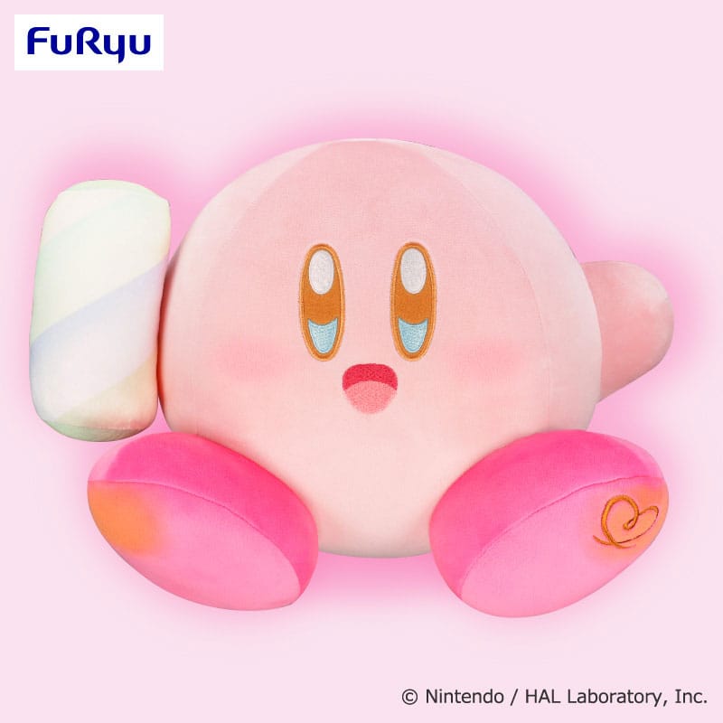 MADE TO ORDER Kirby Plush Figure Kirby with Marshmallow 34 cm