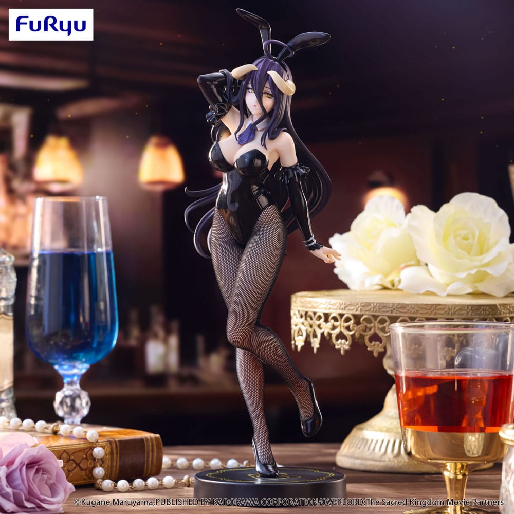 AUF BESTELLUNG Overlord BiCute Bunnies PVC-Statue Albedo, schwarze Farbe, Version 30 cm