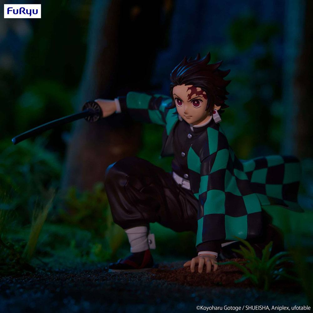 PREORDINE+ 10/2025 Demon Slayer: Kimetsu no Yaiba Noodle Stopper PVC Statue Kamado Tanjiro 13 cm
