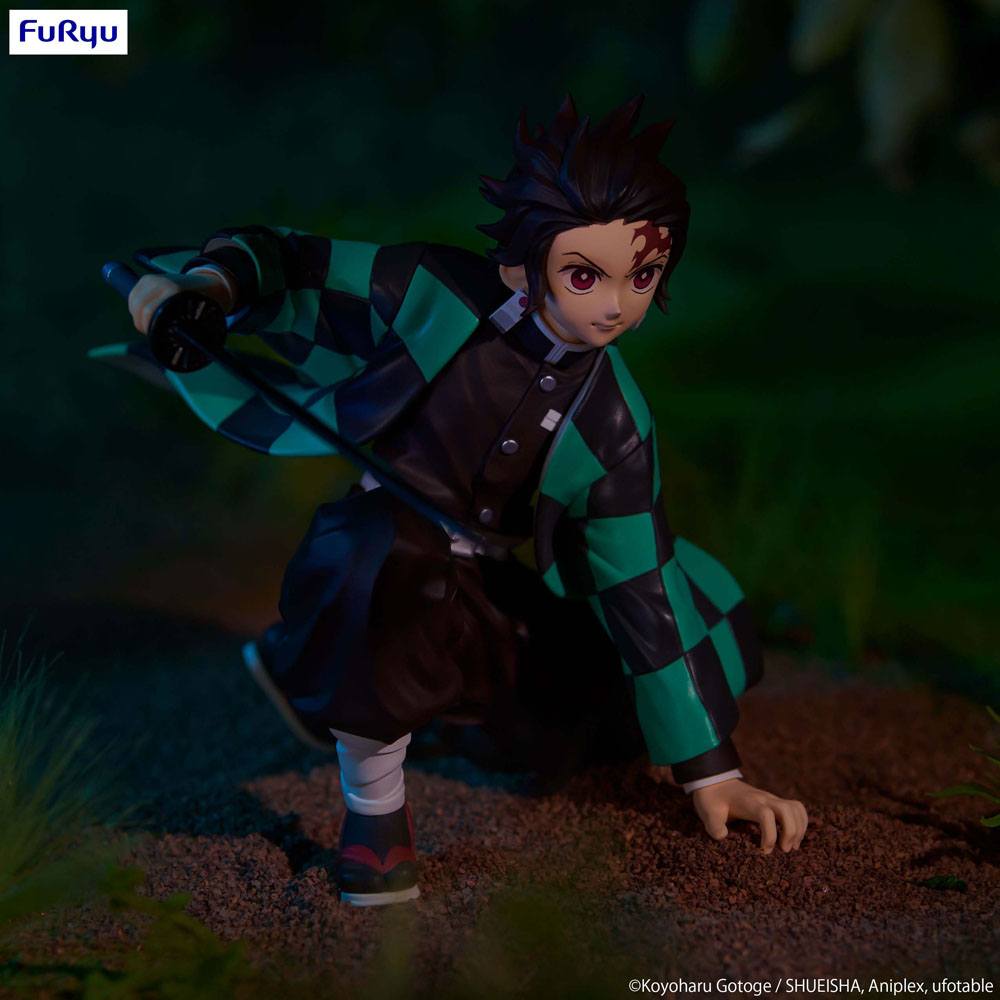 PREORDINE+ 10/2025 Demon Slayer: Kimetsu no Yaiba Noodle Stopper PVC Statue Kamado Tanjiro 13 cm