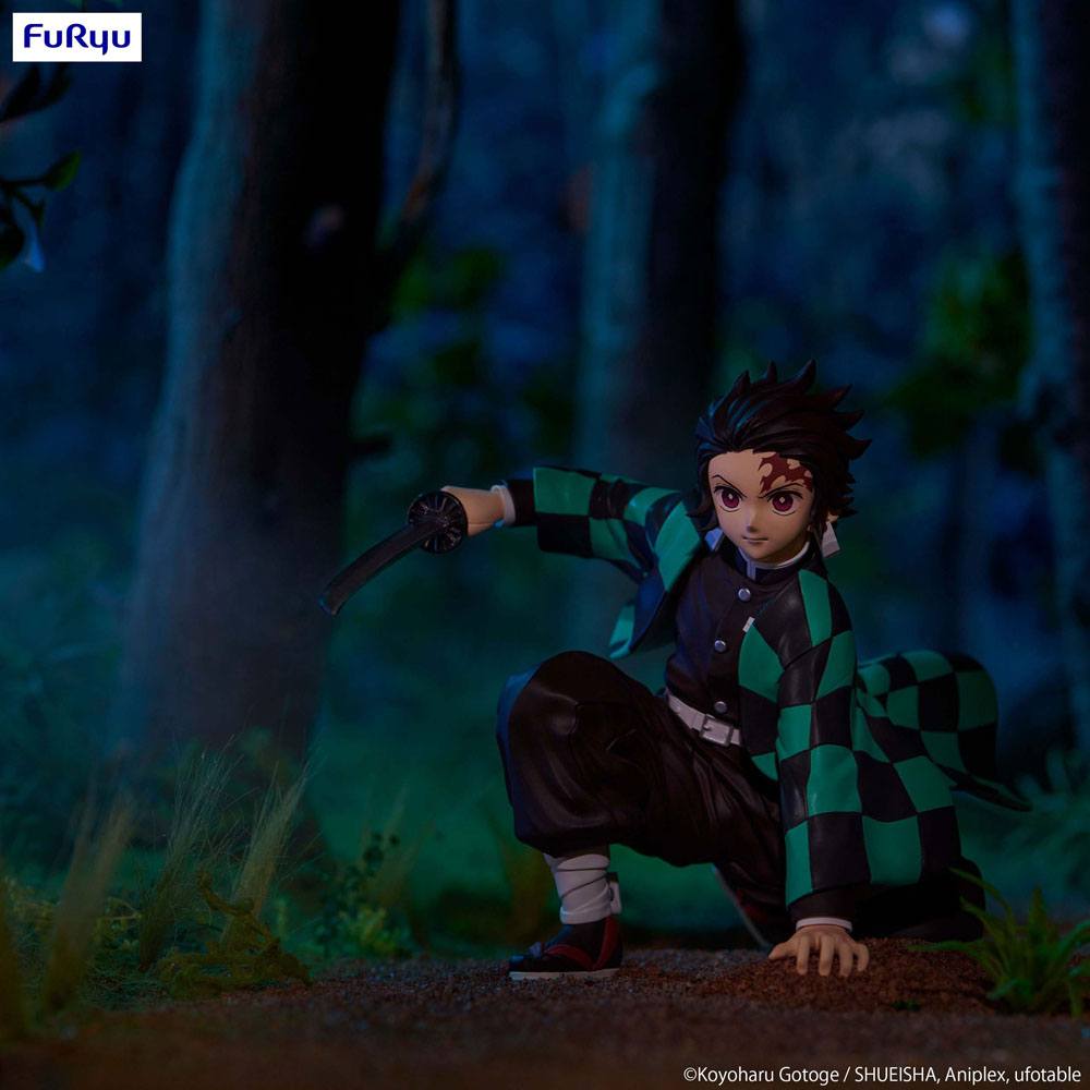 PREORDINE+ 10/2025 Demon Slayer: Kimetsu no Yaiba Noodle Stopper PVC Statue Kamado Tanjiro 13 cm