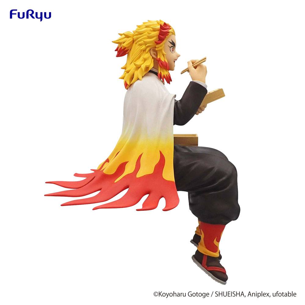 PREORDINE+ 10/2025 Demon Slayer: Kimetsu no Yaiba Noodle Stopper PVC Statue Rengoku Kyojuro 14 cm