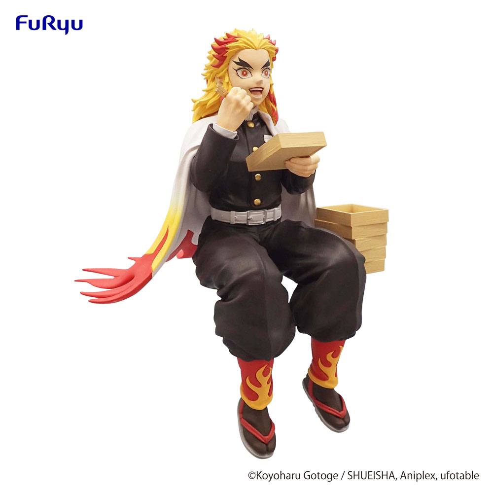 PREORDINE+ 10/2025 Demon Slayer: Kimetsu no Yaiba Noodle Stopper PVC Statue Rengoku Kyojuro 14 cm