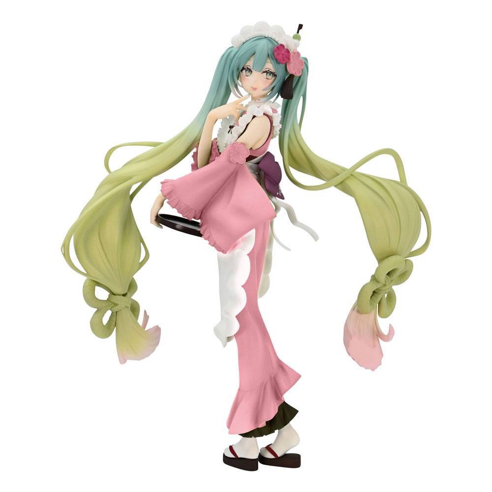 PREORDINE ESAURITO Hatsune Miku Exceed Creative PVC Statue Hatsune Miku Matcha Green Tea Parfait Another Color Ver. 20 cm (re-run) (H)